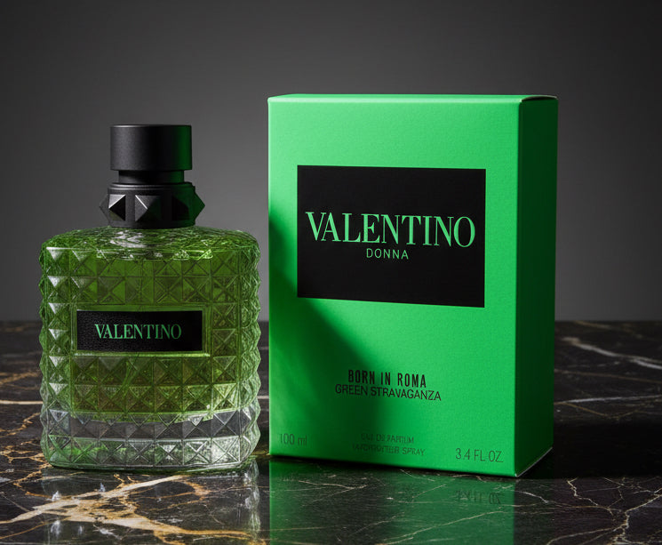 valentino Donna green extravaganza