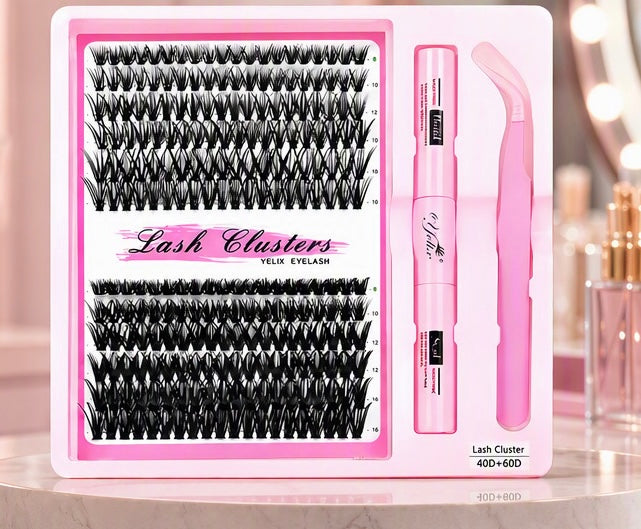 Lash clusters 40D+60D