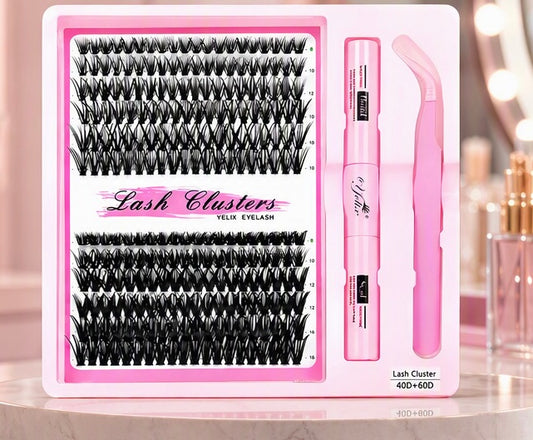 Lash clusters 40D+60D